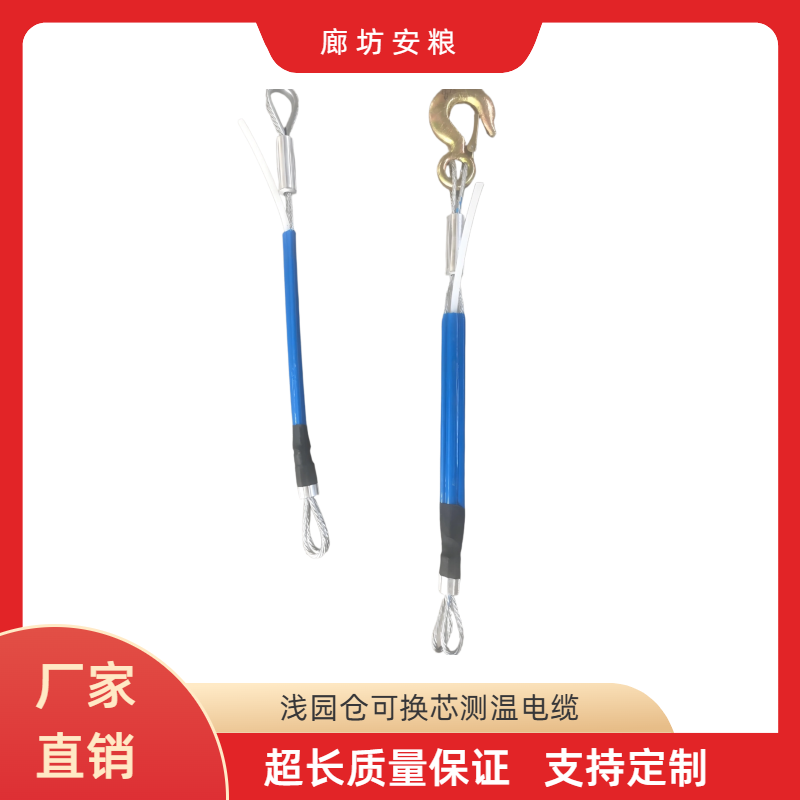 双钢丝筒仓可换芯测温线缆